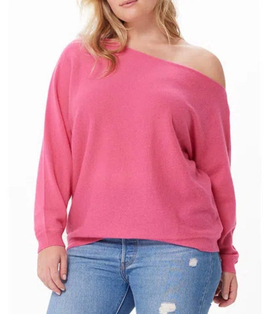 Cotton Cashmere Off The Shoulder Top 6807 - Minnie Rose