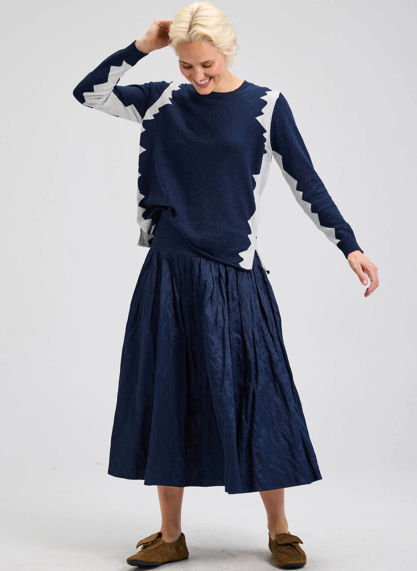 Jaggered Sweater ZP7529U - Zacket & Plover