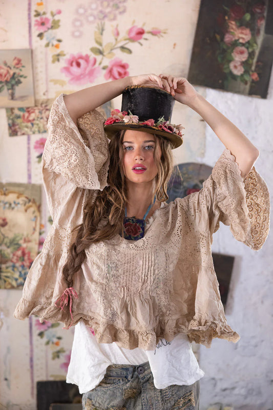 Eyelet Dea Blouse 2212 - Magnolia Pearl