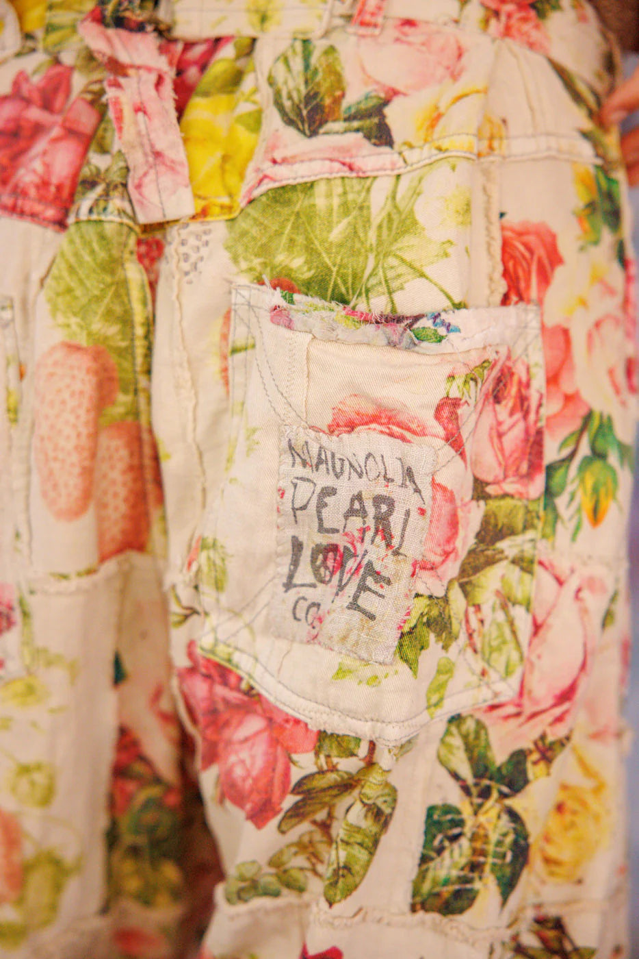 Patchwork Miner Trousers 411 - Magnolia Pearl