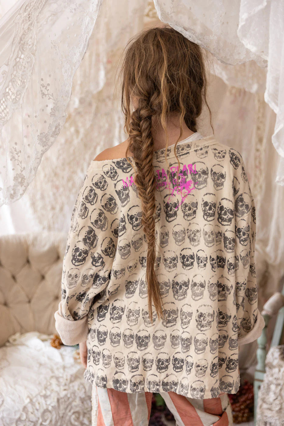 Skulls Nago Sweatshirt 2137 - Magnolia Pearl