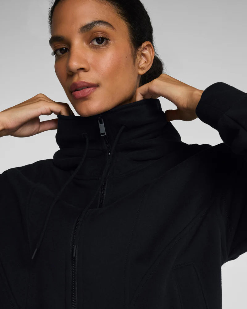 Cotton Fleece Full Zip Hoodie 22098R - SPANX