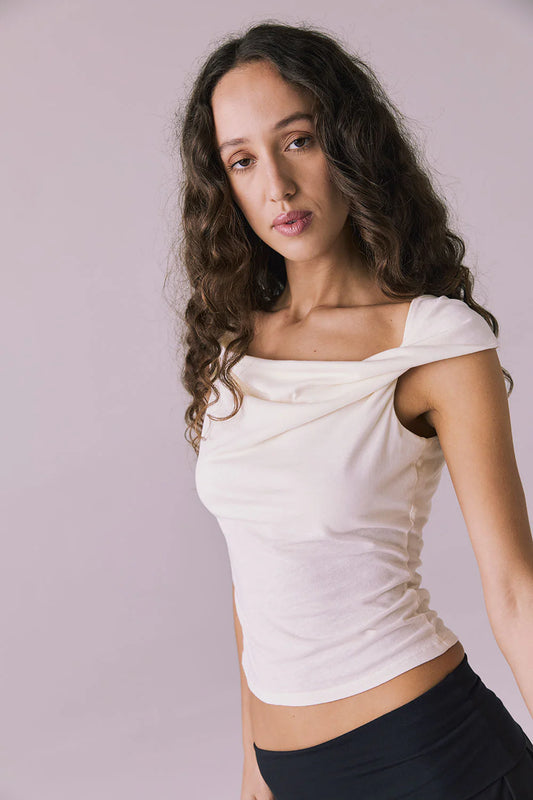 Roxanne Starry White Tank CWA584 - CHASER