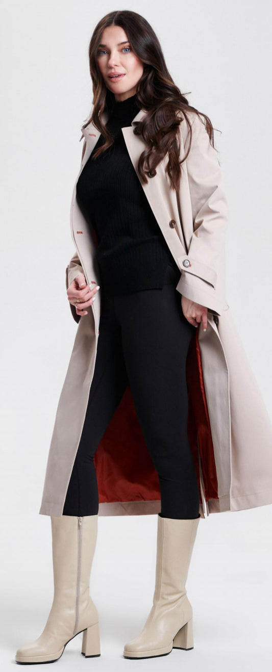 Trench Coat 8009-397 - Nikki Jones