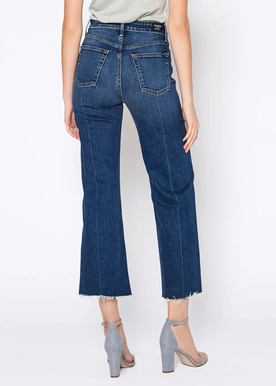 Queen High Rise Crop Wide Leg FS1194QTHND - No End Denim