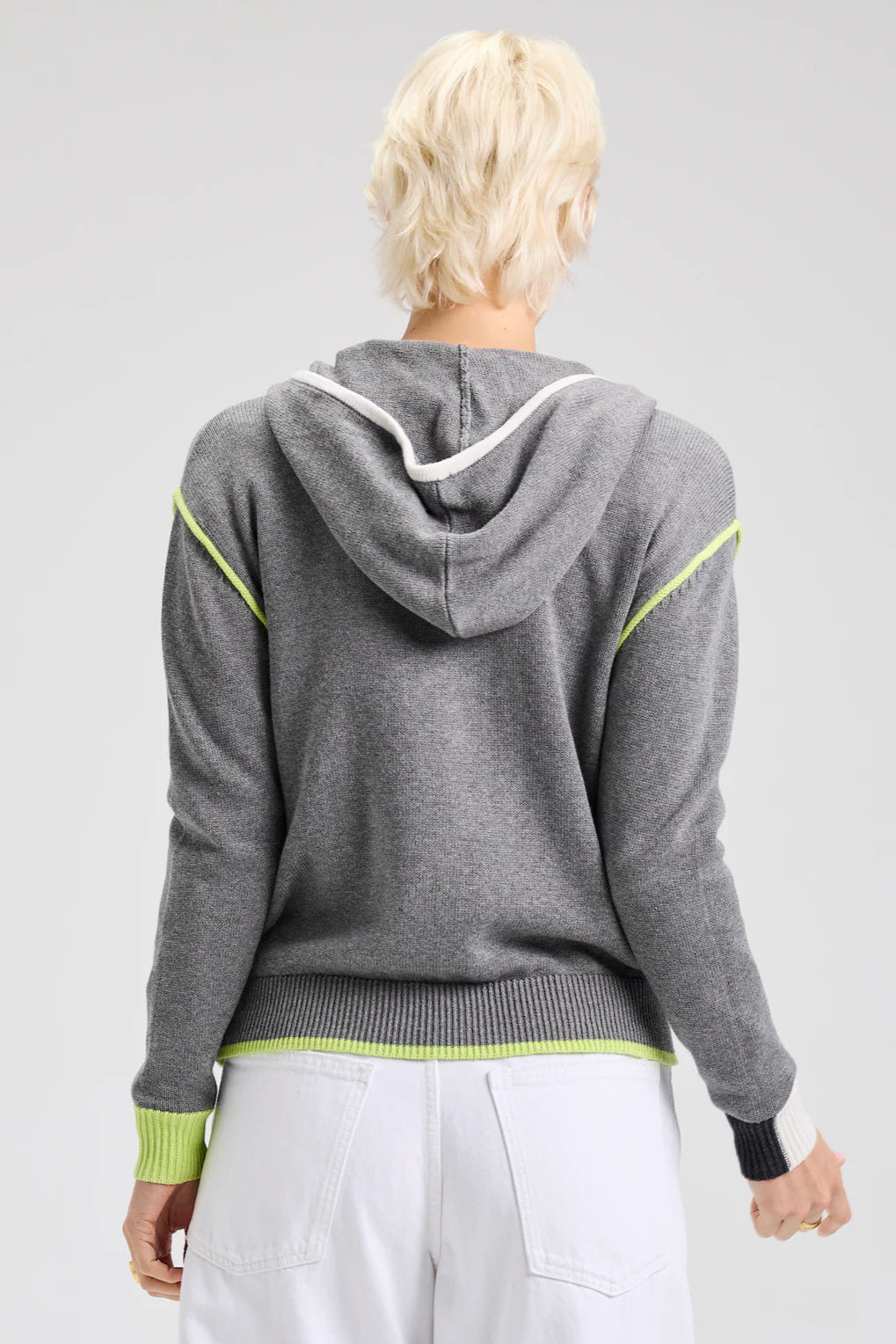 Threaded Hoodie ZP7536U - Zaket & Clover