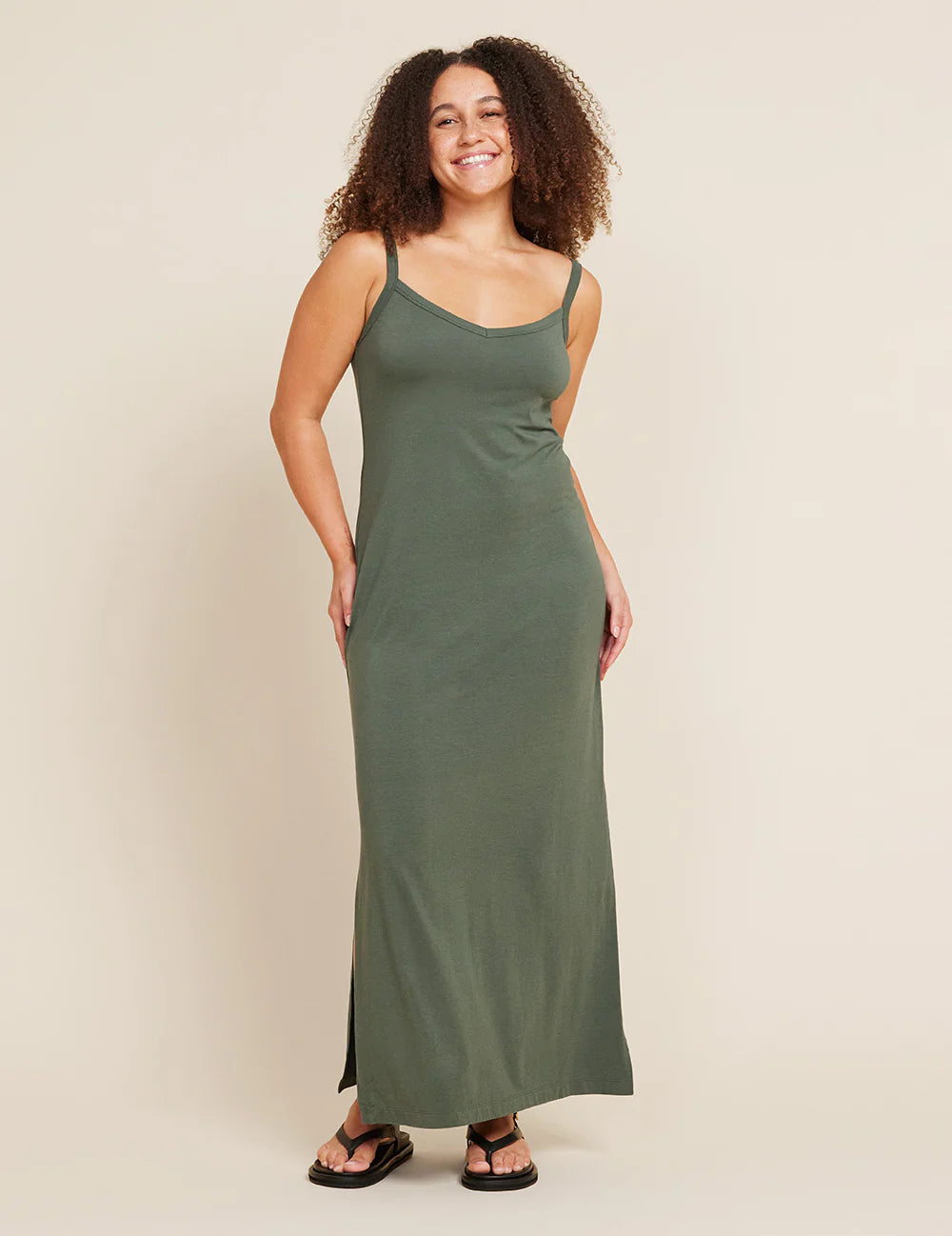 V-Neck Slip Dress ZDFMS - BOODY