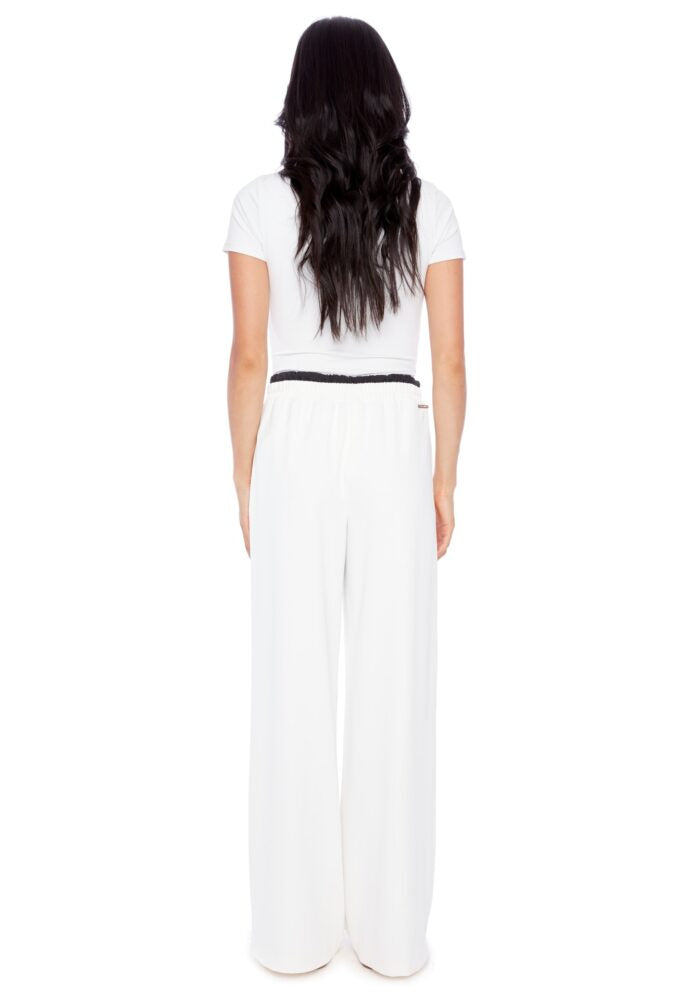 Fiona Solid Vegan Silk Wide Leg Pant 256014 - I Love Tyler Madison