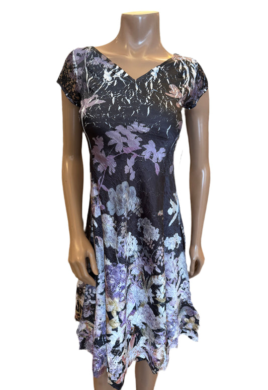 Cap Sleeve Dress CLN2491 - KOMAROV