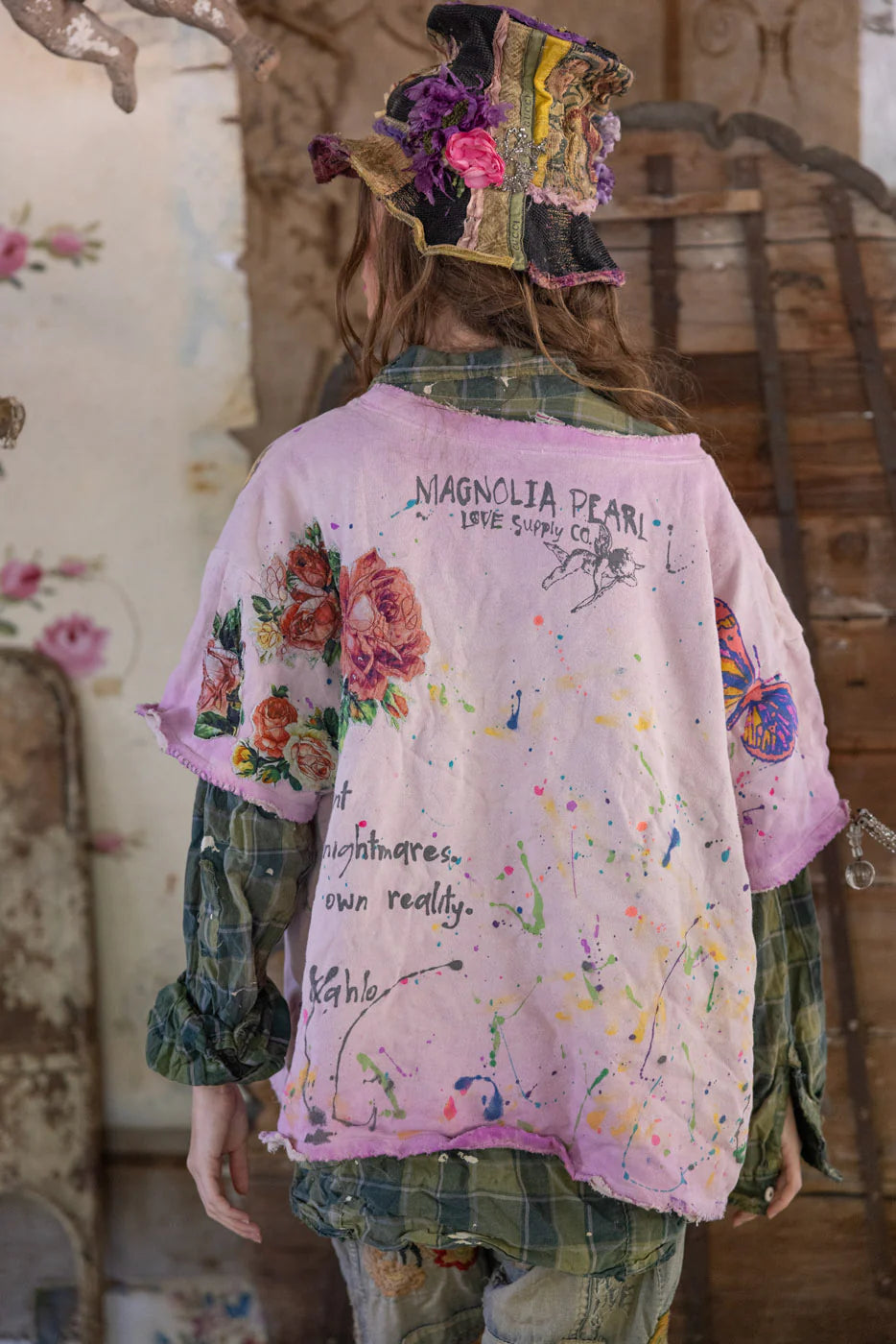 Frida del Sol Vetiver Sweatershirt 2595 - Magnolia Pearl