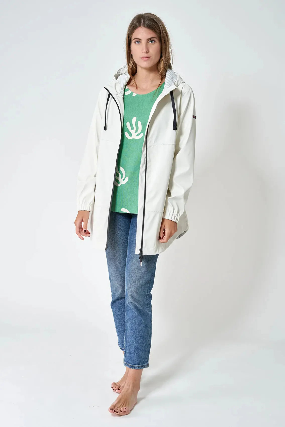 100% Waterproof Raincoat With Heat-Sealed Seams C3215 - Batela