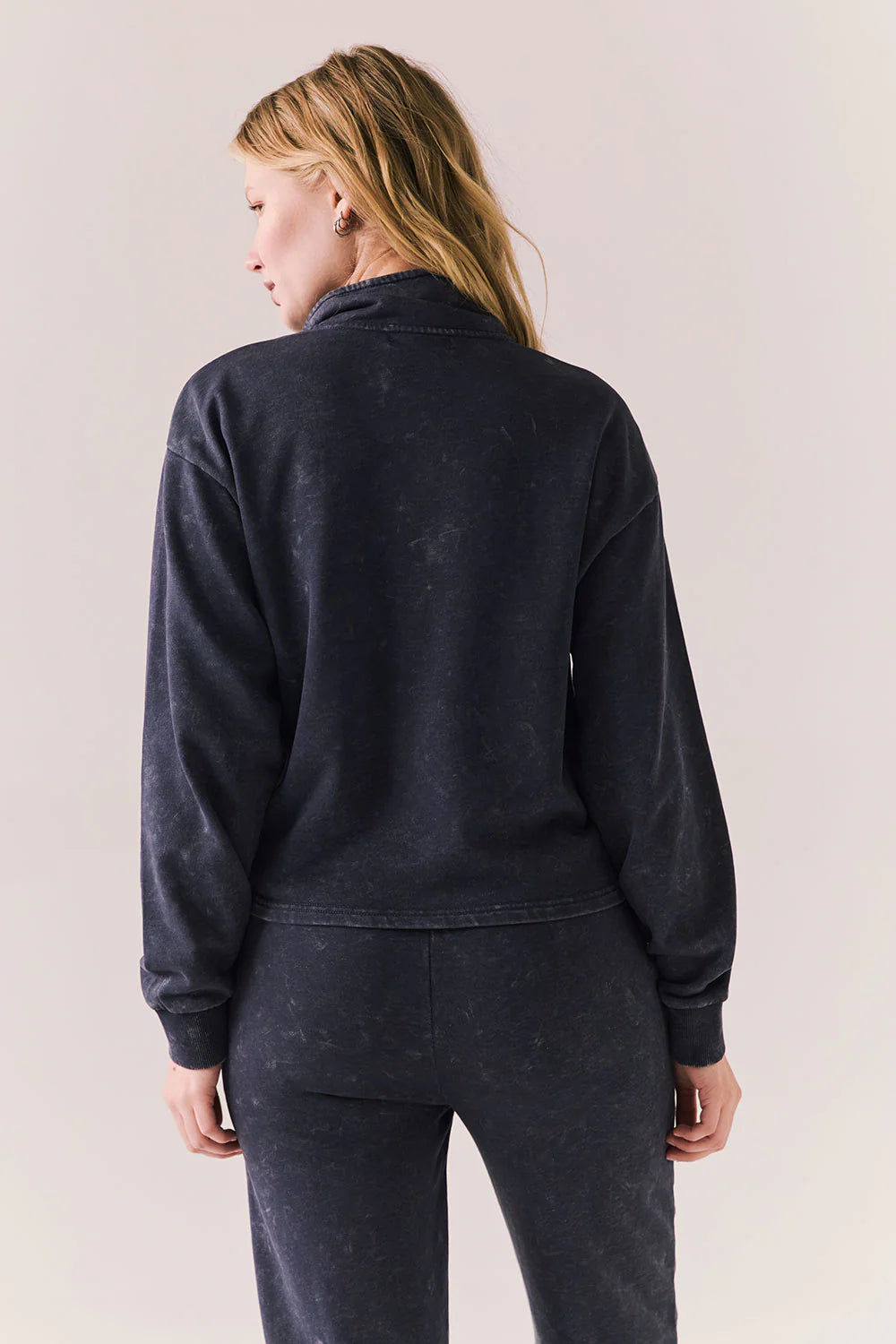 Ithaca Navy Half Zip CWA621 - CHASER