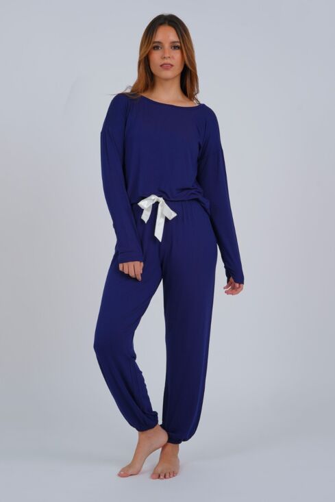 Sophie Pima Cotton Silk Pajama Set - Alpaca Collections