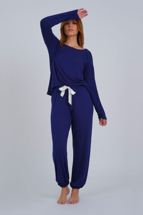 Sophie Pima Cotton Silk Pajama Set - Alpaca Collections