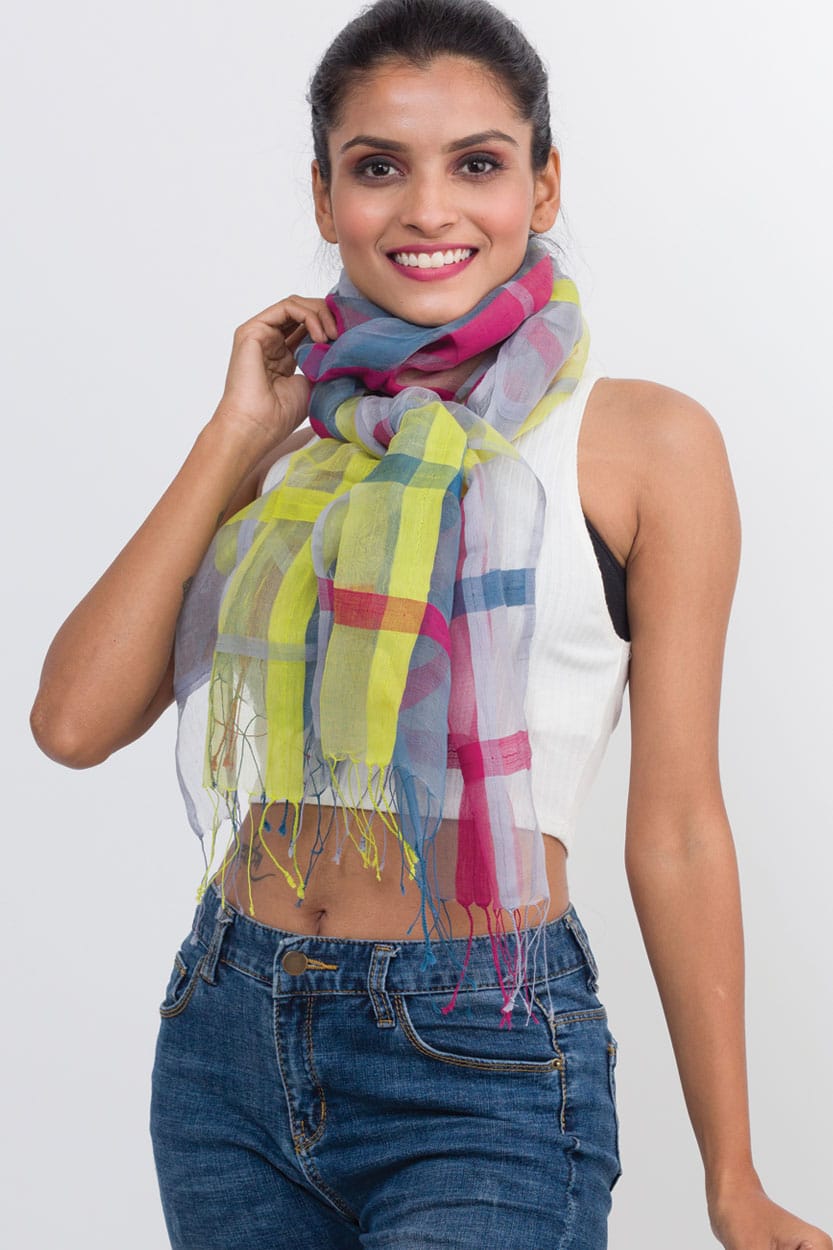 Mitra Handloom Scarf - Sevya Handmade