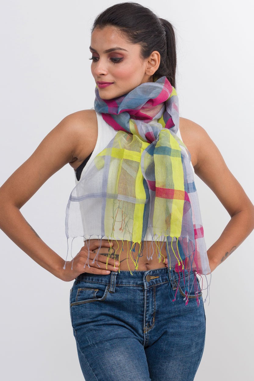 Mitra Handloom Scarf - Sevya Handmade