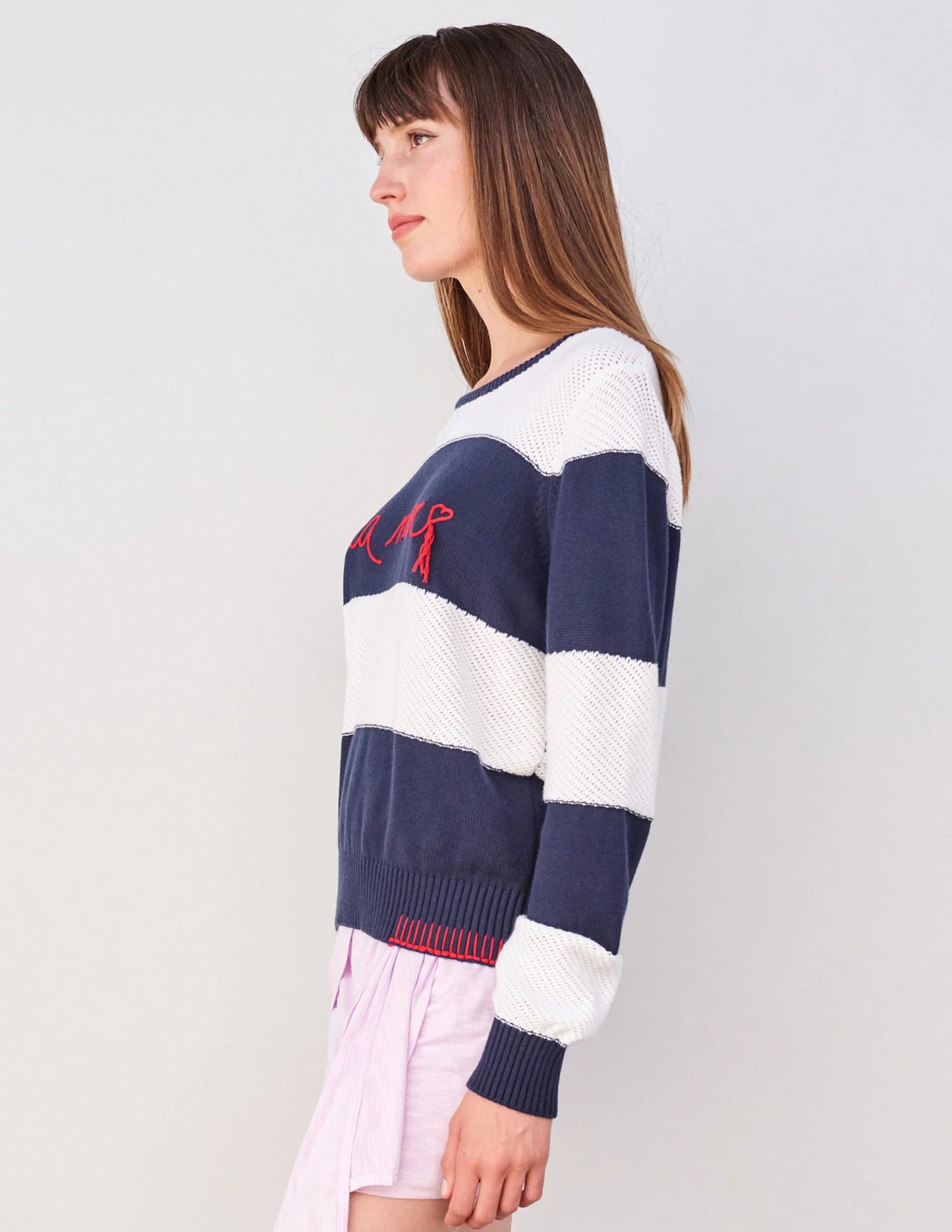 La Mer Striped Sweater SP24-A30-Z66 - Sundry