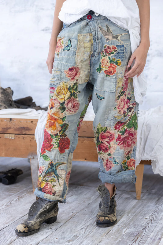 Quilts and Roses Miner Pants 521 - Magnolia Pearl