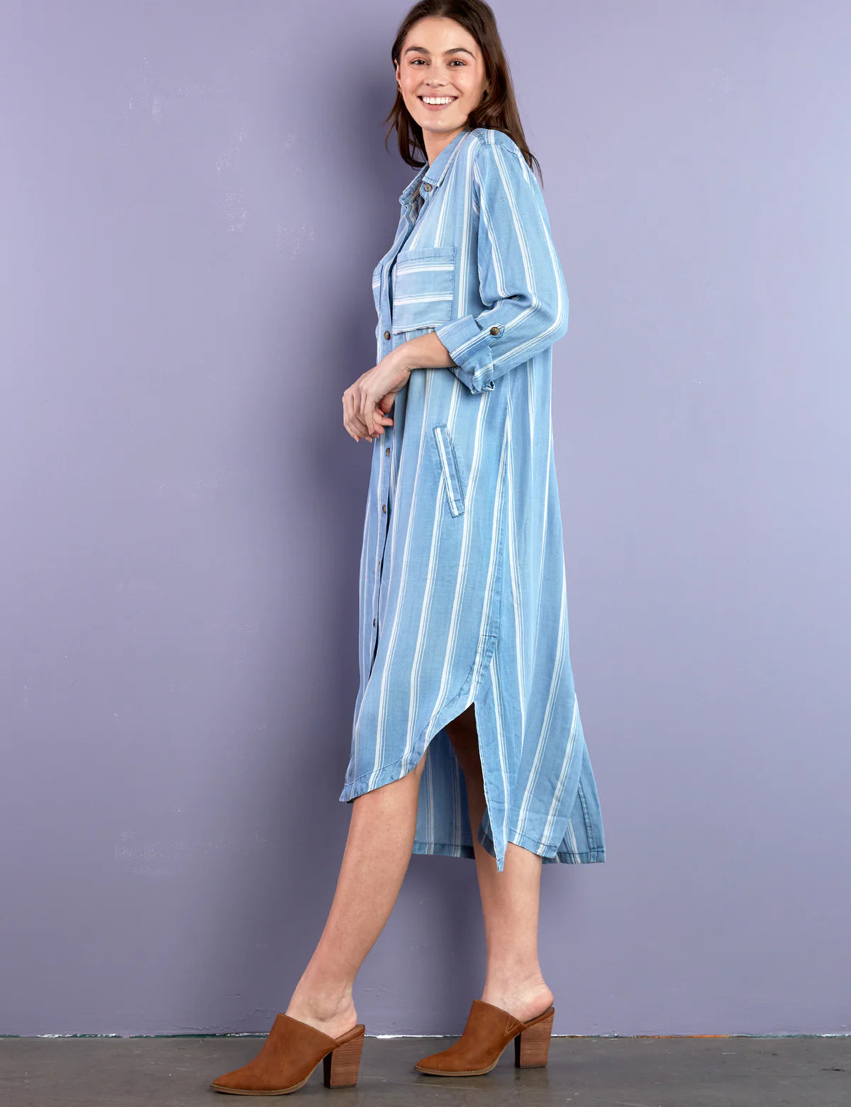 Flawless 2-Way Shirtdress BT6642D - Billy T