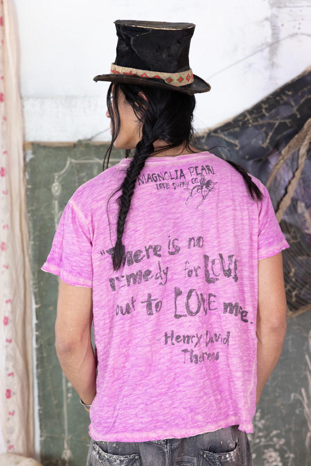 Love Is The Remedy Tee 1666 - Magnolia Pearl