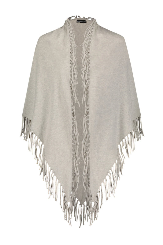 Cotton/Cashmere Fringe Shawl 75211_052 - Minnie Rose