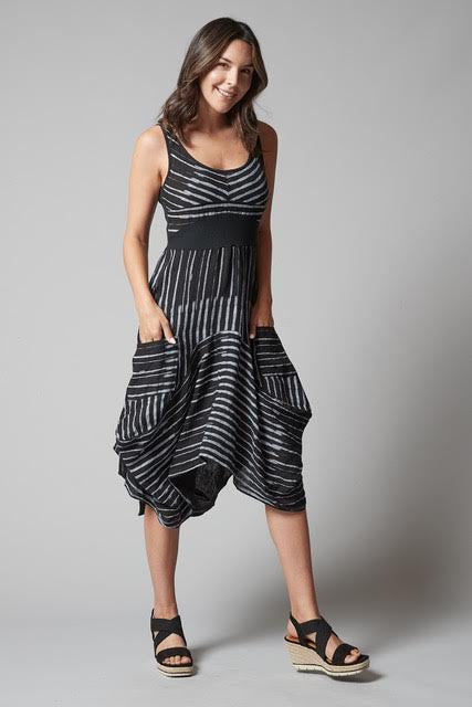 Stripe Magic Dress 9779-30 - INIZIO