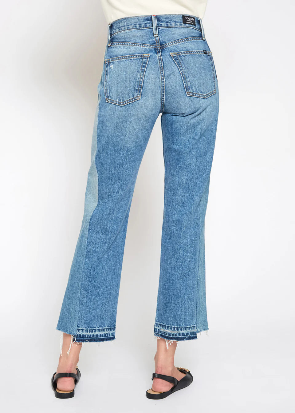 Remastered Upcycled Crop Straight FR1553RMST - No End Denim