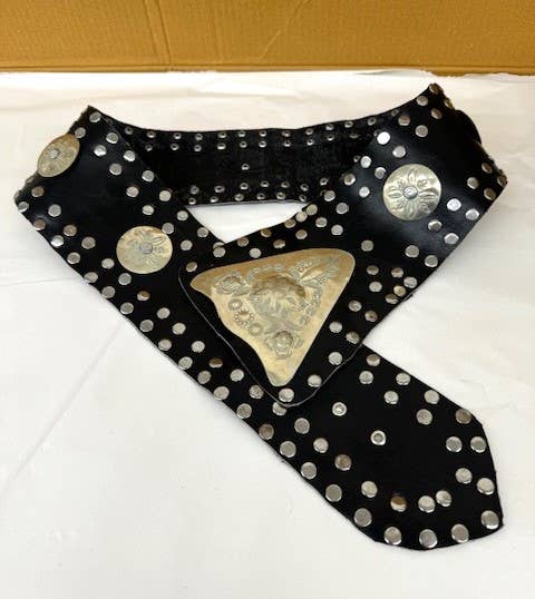 Leather belt