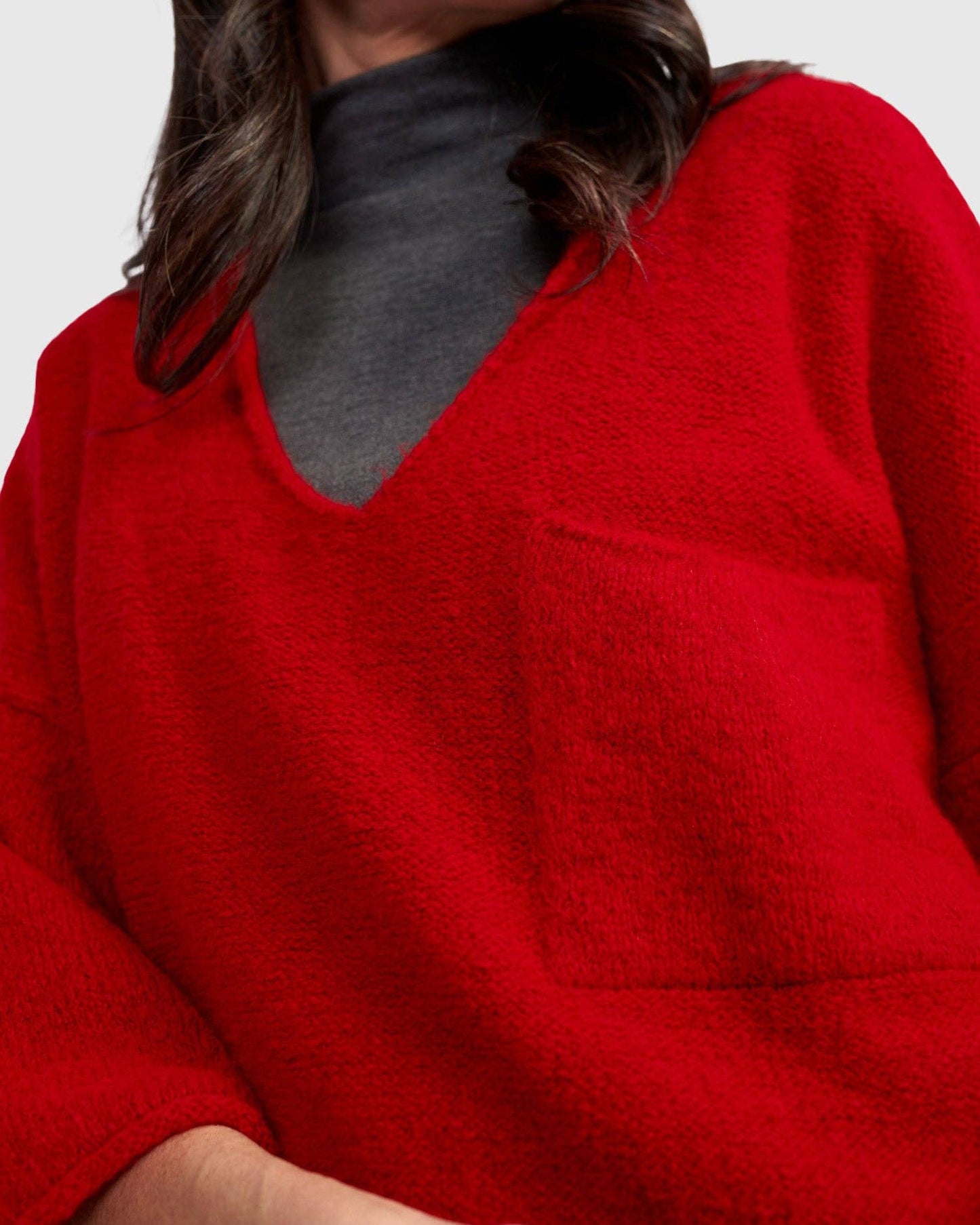 Basis Pullover Sweater, Red: Red / M (US 12-14)