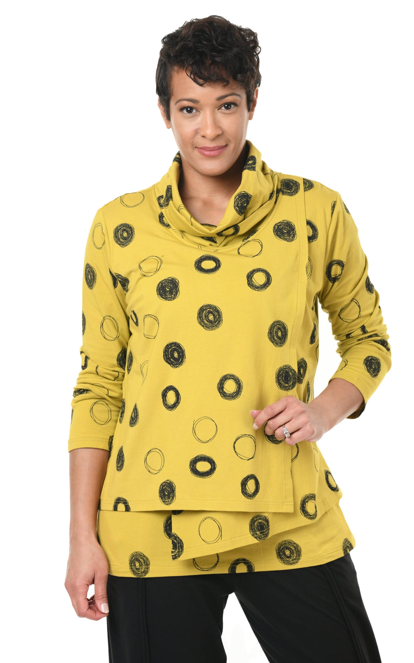 SDM152 Bristol in Moss Crazy Circles*: XS