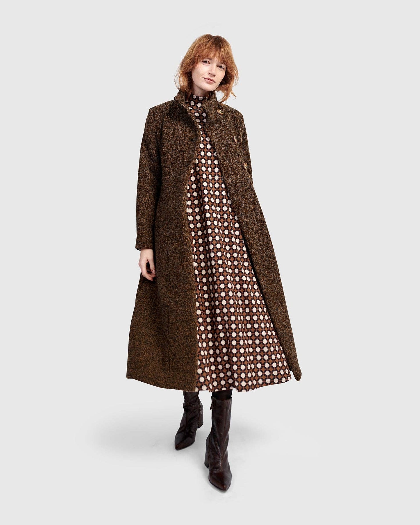 Urban Tash Long Coat, Honey: Honey / 1 (US 6-8)