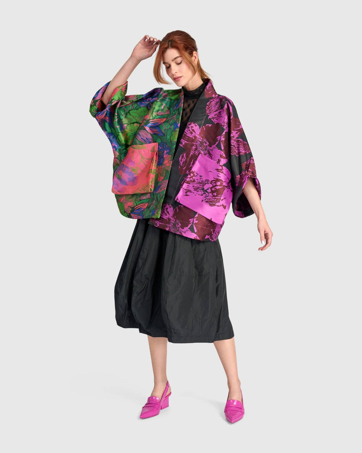 Elysium Jacket, Jacquard Mix: MIX / XL (US 18-20)