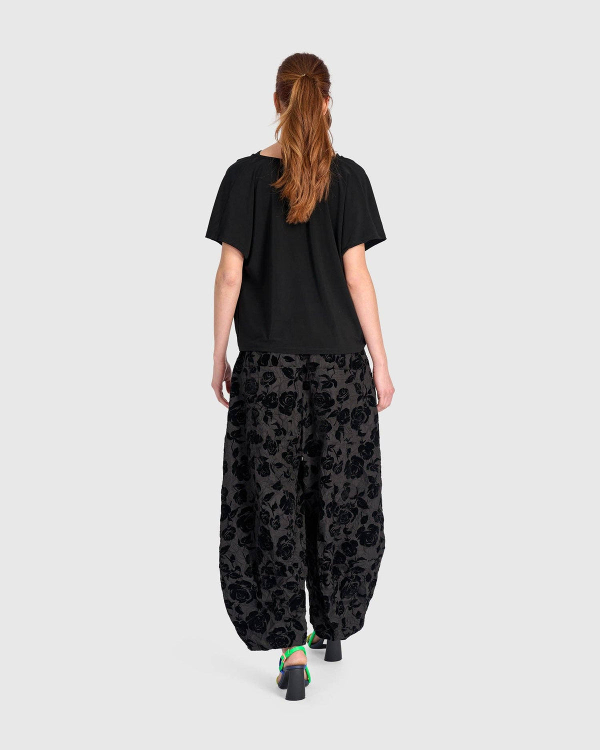 Attar Lantern Pants, Black Rose: BLACK / 1 (US 6-8)