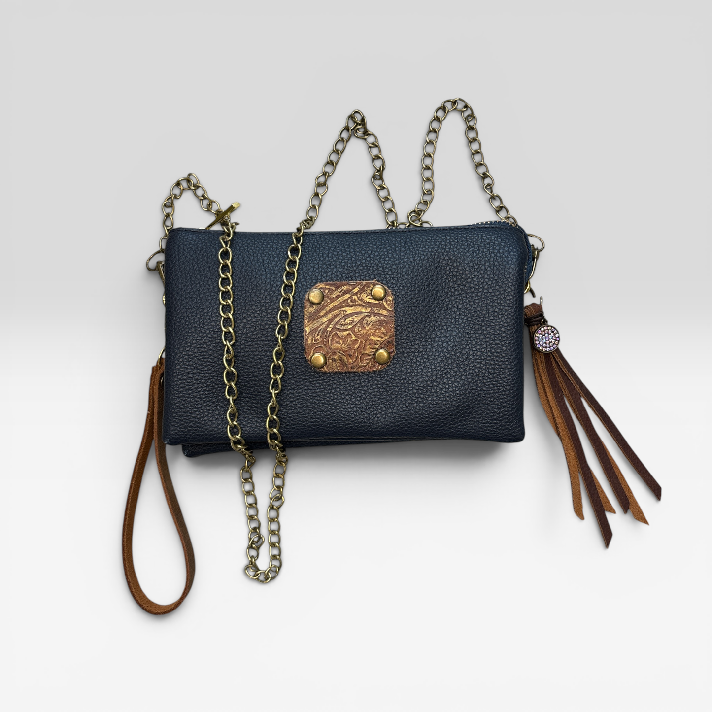 Navy Blue Crossbody