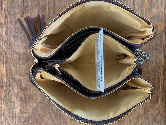 Goldie Upcycled Multi-Use Purse