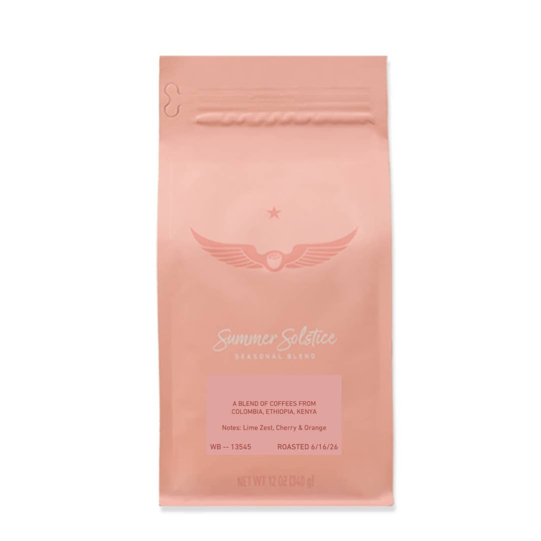 Summer Solstice, 12oz Whole Bean Coffee