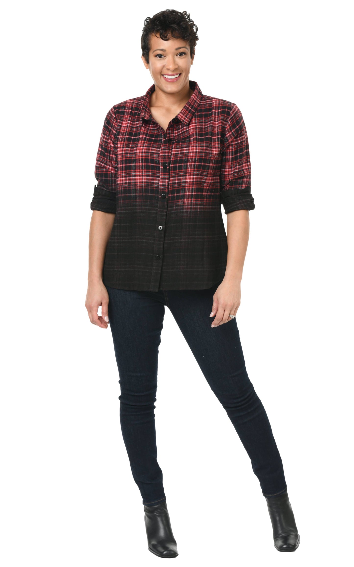 CV926 Jobelle in Multi Flannel*: XS