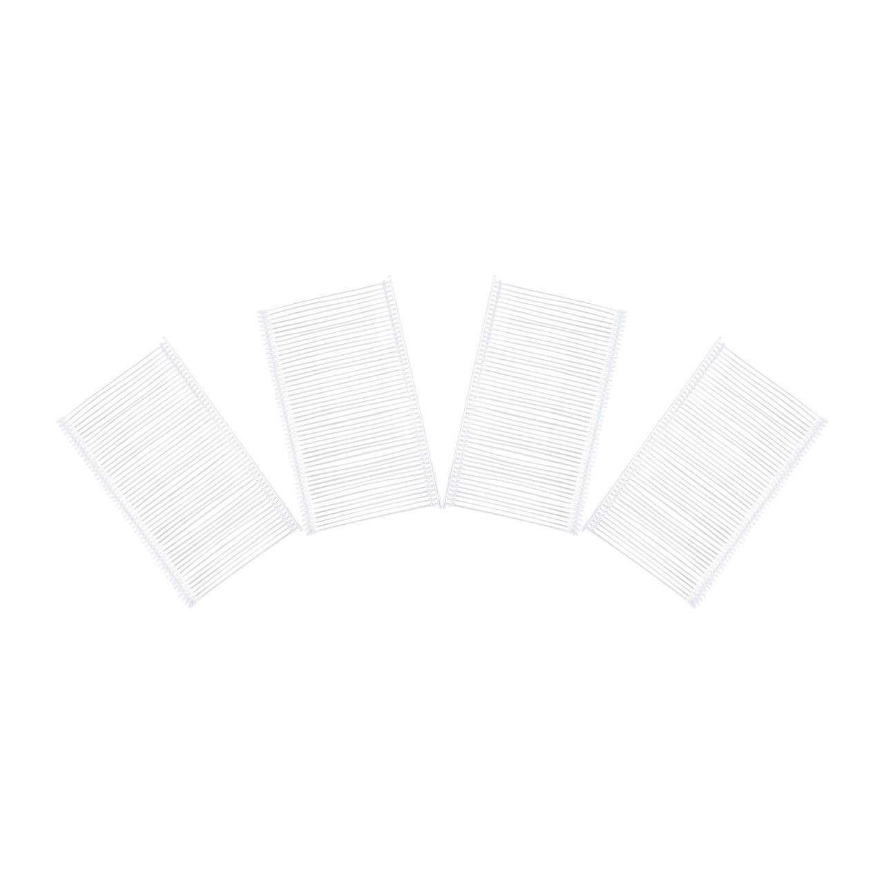 2" Clear Fine Fabric Tagging Fasteners - Carton of 5000