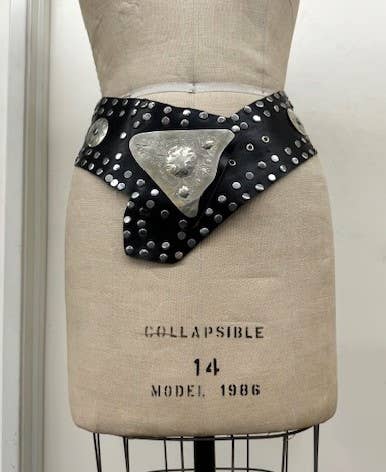 Leather belt