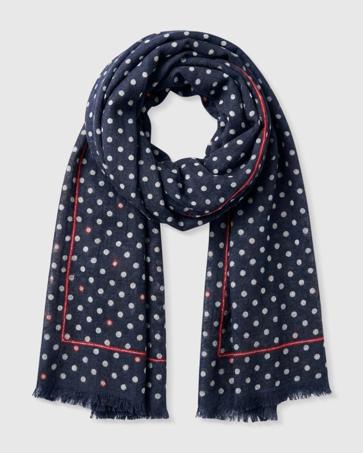 Patty Scarf, Midnight Dot: Dots / ONE SIZE