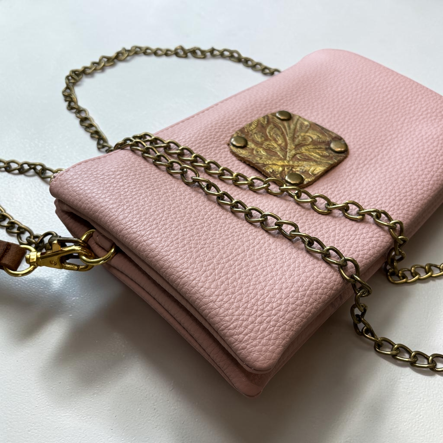 Simple Pink Crossbody