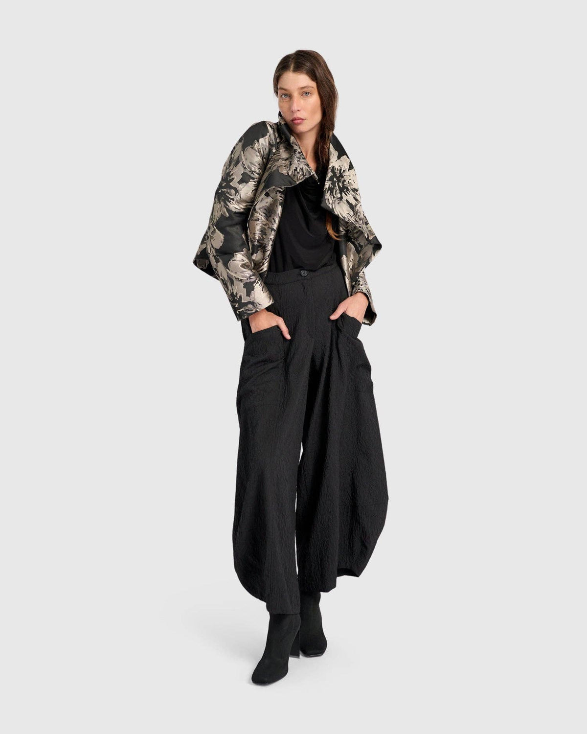 Nightfall Moto Jacket, Floral: Floral / L (US 14-16)