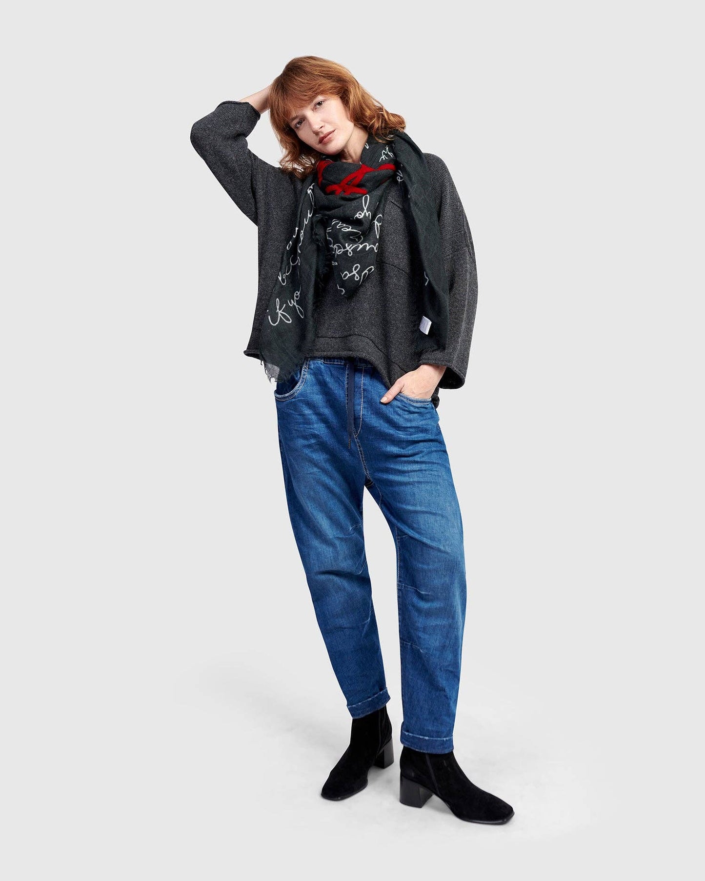 Basis Pullover Sweater, Grey: Grey / M (US 12-14)