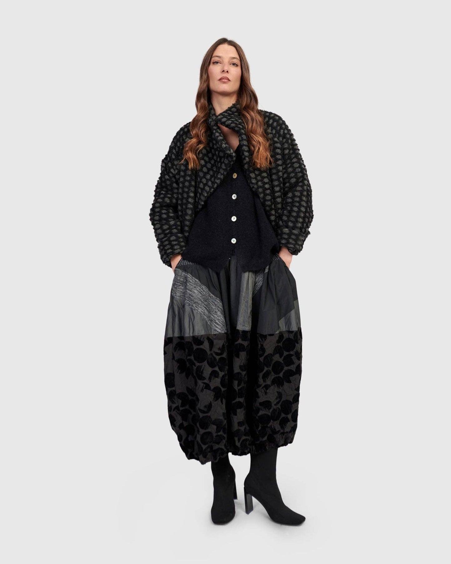 Vesper Cozy Moto Jacket, Net: Net / 1 (US 6-8)