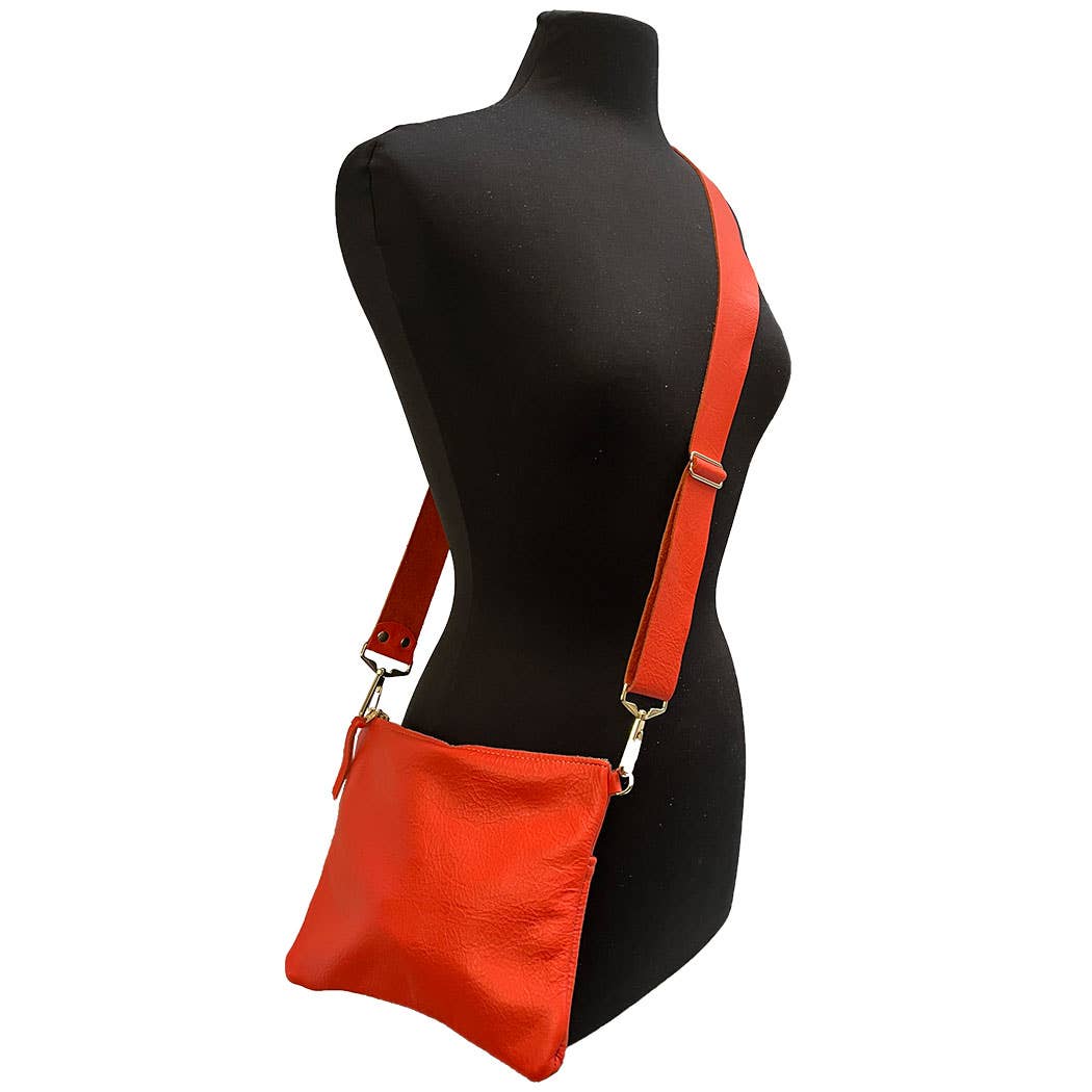 The Classic Taylor Crossbody: Custom / Custom / Matching Leather Strap