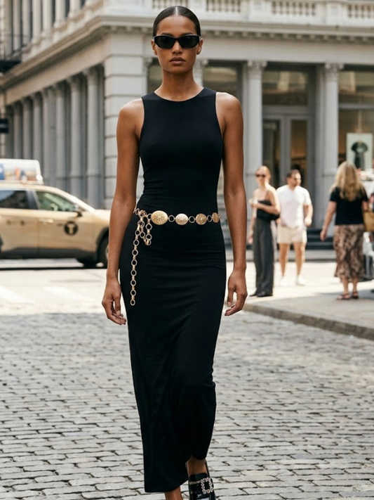 Women's Belts: SOHO NYFW Collection BYMANYC ® New York: Gold / One Size For All