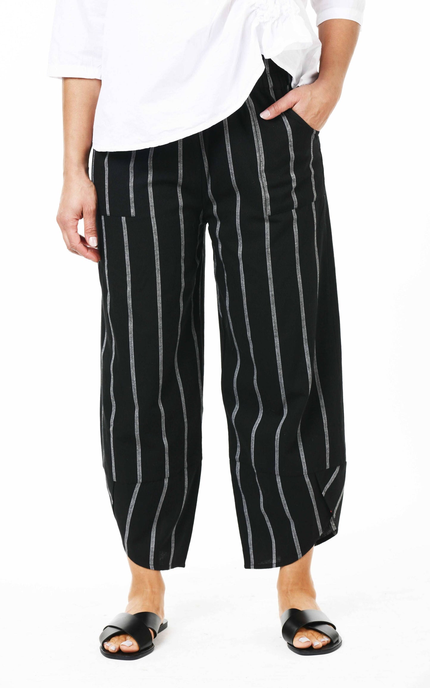 CV323 Ariana Pant in Hinsdale Stripe*: XS
