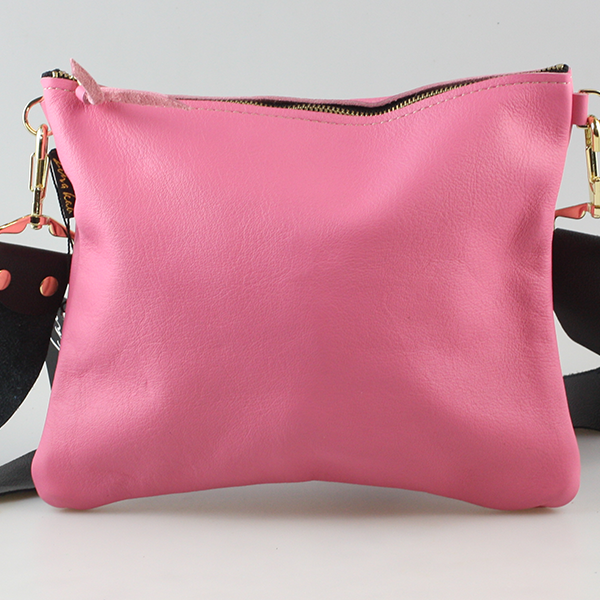 The Classic Taylor Crossbody: Custom / Custom / Matching Leather Strap