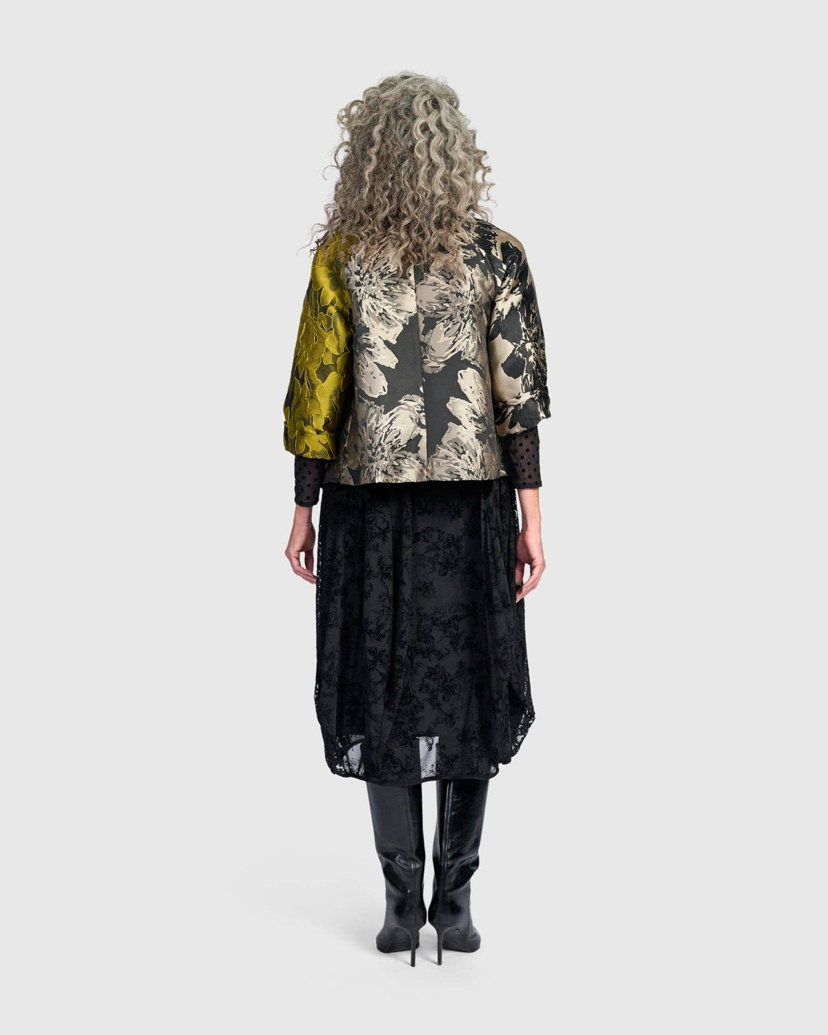 Gilded Cocktail Jacket, Jacquard Mix: Fusion / M (US 12-14)