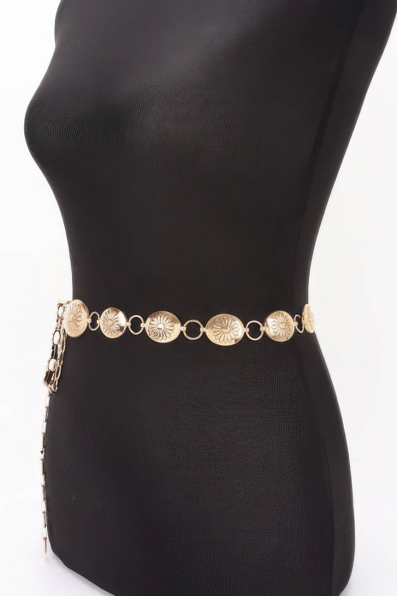 Women's Belts: SOHO NYFW Collection BYMANYC ® New York: Gold / One Size For All